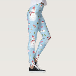 Weihnachtsschneemann Leggings
