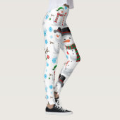 WeihnachtsSchneemann Leggings (Rechts)