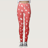 Weihnachtsschneemann Leggings (Vorderseite)