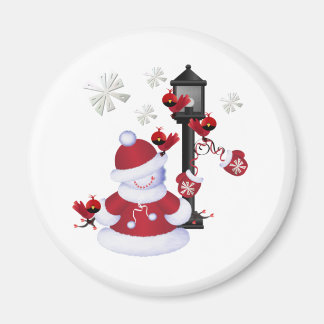 Weihnachtsschneemann Magnet