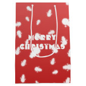 Weihnachtsschneemann Mittlere Geschenktüte (Rückseite)