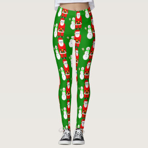 Weihnachtsschneemann niedlich leggings