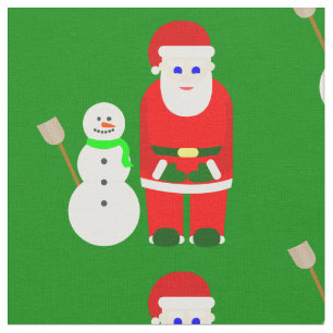 Weihnachtsschneemann niedlich stoff
