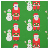 Weihnachtsschneemann niedlich stoff (Muster)