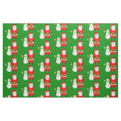 Weihnachtsschneemann niedlich stoff (Fat Quarter (45,7 x 55,9 cm))