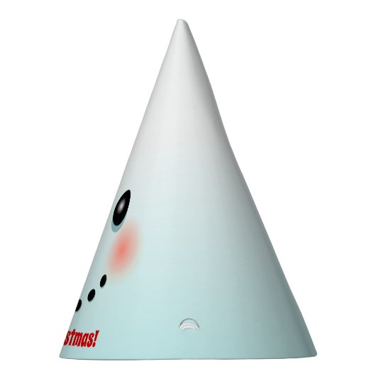 Weihnachtsschneemann Partyhütchen (Rechts)