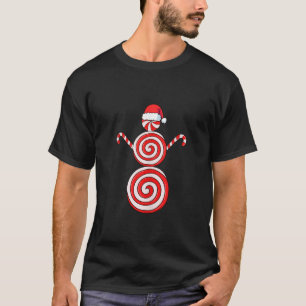 Weihnachtsschneemann Peppermint Candy Tank Top