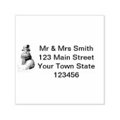 Weihnachtsschneemann Permastempel (Design)