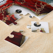 WeihnachtsSchneemann Puzzle (Seite)