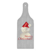 Weihnachtsschneemann Schneidebrett (Vorderseite)