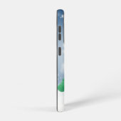 Weihnachtsschneemann SlipperyJoe grüner Schal m Samsung Galaxy Hülle (Rechte Seite)