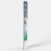 Weihnachtsschneemann SlipperyJoe grüner Schal m Samsung Galaxy Hülle (Rechte Seite)