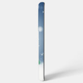 Weihnachtsschneemann SlipperyJoe grüner Schal m Samsung Galaxy Hülle (Linke Seite)