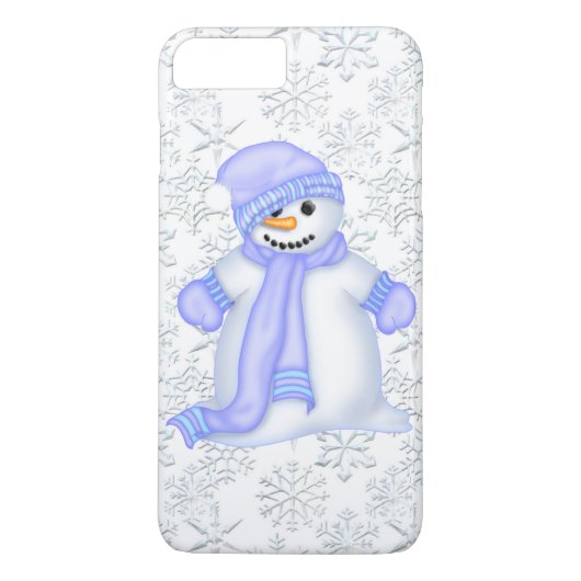 WeihnachtsSchneemann snowflae iPhone 7 Plusfall Case-Mate iPhone Hülle (Rückseite)