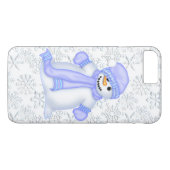 WeihnachtsSchneemann snowflae iPhone 7 Plusfall Case-Mate iPhone Hülle (Rückseite (Horizontal))