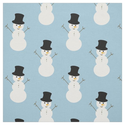 Weihnachtsschneemann Stoff (Muster)