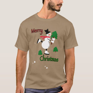 Weihnachtsschneemann T-Shirt