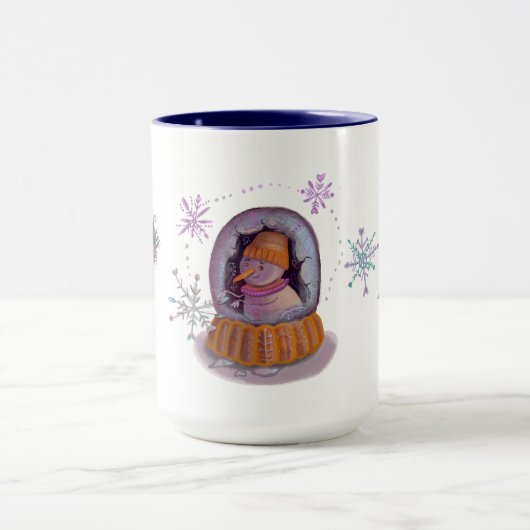 Weihnachtsschneemann Tasse (Zentrum)