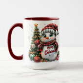Weihnachtsschneemann Tasse (Links)