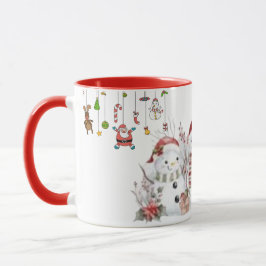 Weihnachtsschneemann-Tasse Tasse