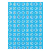 Weihnachtsschneemann Tischdecke (Vorderseite)