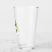 Weihnachtsschneemann trinken Glass Glas (Links)