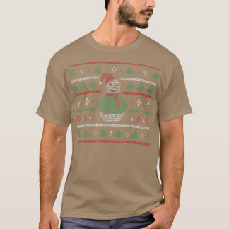 Weihnachtsschneemann Ugly Christmas Sweater T-Shirt