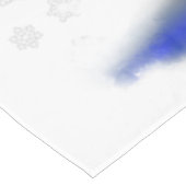 Weihnachtsschneemann und Girl Dancers - Tablecloth Tischdecke (Schrägansicht)