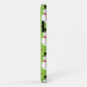 Weihnachtsschneemann, weißer Schneemann, Karottenn Case-Mate iPhone Hülle (Hinten/Rechts)