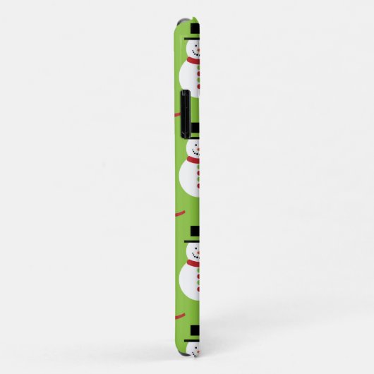 Weihnachtsschneemann, weißer Schneemann, Karottenn Case-Mate iPhone Hülle (Hinten/Rechts)