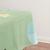 Weihnachtsschneemänner aus dem Mittelalter Tischdecke (Beispiel)