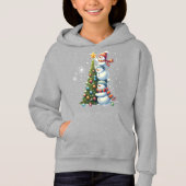 Weihnachtsschneemänner Hoodie (Vorderseite)