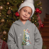 Weihnachtsschneemänner Hoodie