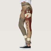 Weihnachtsschneemänner Leggings (Links)