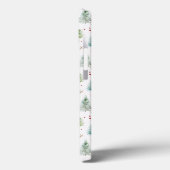 Weihnachtsschneemänner - Nahtloses Muster Case-Mate iPhone Hülle (Rückseite / Links)