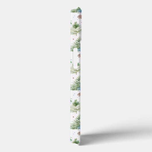 Weihnachtsschneemänner - Nahtloses Muster Case-Mate iPhone Hülle (Rückseite / Rechts)