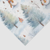 Weihnachtsschneemänner Seidenpapier (Ausschnitt)