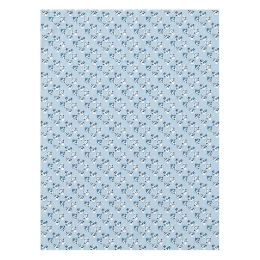 Weihnachtsschneemänner Tischdecke (Vorderseite)