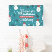 Weihnachtsschneemänner und geerbte Erinnerungen Zi Banner (Insitu)