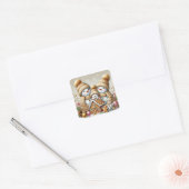 Weihnachtsschneemenschen Stickers (Umschlag)