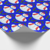 Weihnachtsschneepapier Geschenkpapier (Ecke)