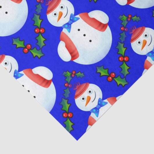 Weihnachtsschneepapier Seidenpapier (Detail)