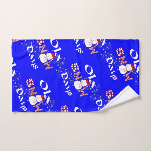 Weihnachtsschneetage Badetücher Sets, Schneemann Badhandtuch Set (Handtuch)