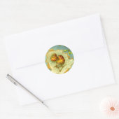 Weihnachtsschneevögel Sticker (Umschlag)