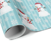 Weihnachtsschneewrapping Paper Geschenkpapier (Rolleneckpunkt)