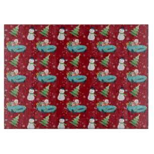 Weihnachtsschneider Schneidebrett