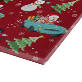 Weihnachtsschneider Schneidebrett (Ecke)