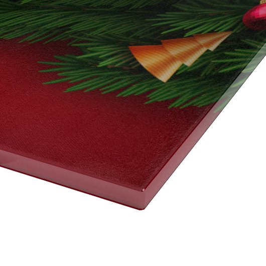 Weihnachtsschneider Schneidebrett (Ecke)