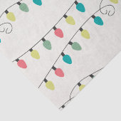 Weihnachtsschnur des Licht-Musters Seidenpapier (Ausschnitt)