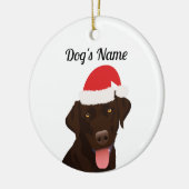 Weihnachtsschokolade Labrador Ornament (Links)